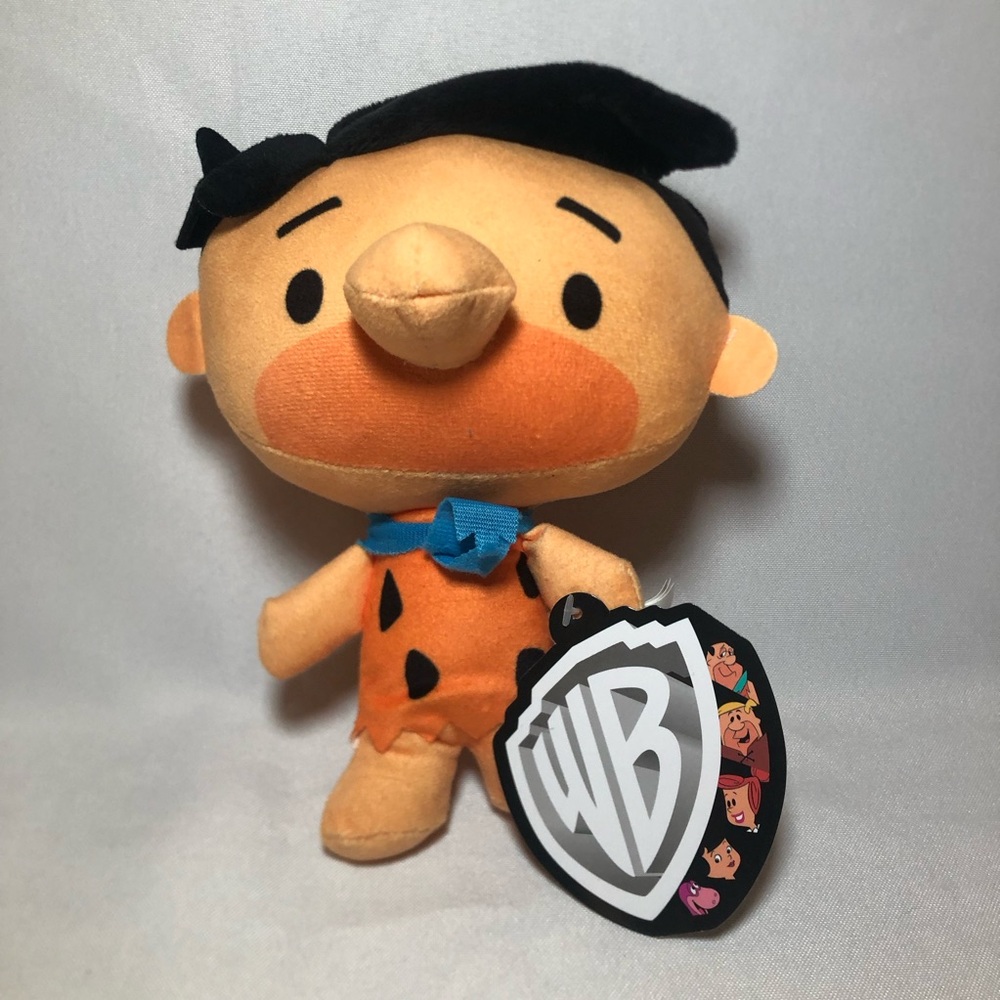 The Flintstones Fred Flintstone Plush Toy Figure Warner Bros. Toy Factory NWT